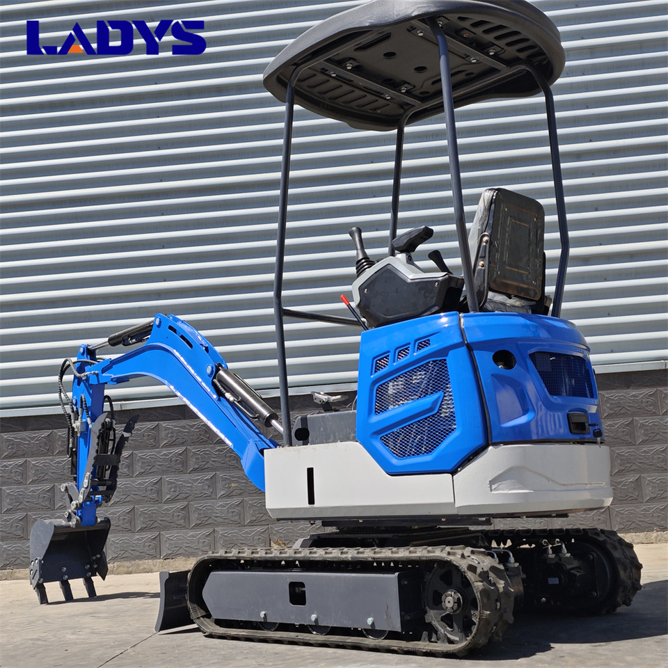 LADYS DY18Mini Excavator Digger Miniexcavadora EPA Kubota Engine Mini Excavator For Sale With Mini Excavator Attachment Set - Kāpurķēžu ekskavators: foto 3 LADYS DY18Mini Excavator Digger Miniexcavadora EPA Kubota Engine Mini Excavator For Sale With Mini Excavator Attachment Set - Kāpurķēžu ekskavators: foto 3