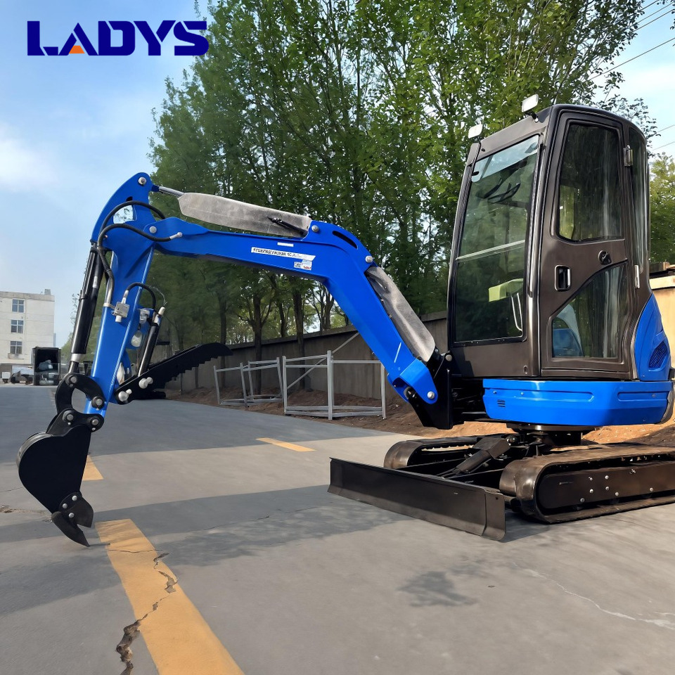 LADYS DY25U Mini Excavator Digger Miniexcavadora EPA Kubota Engine Mini Excavator For Sale With Mini Excavator Attachment Set - Kāpurķēžu ekskavators: foto 4 LADYS DY25U Mini Excavator Digger Miniexcavadora EPA Kubota Engine Mini Excavator For Sale With Mini Excavator Attachment Set - Kāpurķēžu ekskavators: foto 4