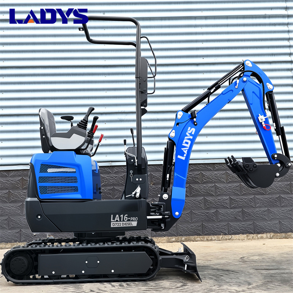 LADYS LA16Pro Mini Excavator Euro 5/Epa Kubota Engine Mini Excavator For Sale - Ekskavators: foto 5 LADYS LA16Pro Mini Excavator Euro 5/Epa Kubota Engine Mini Excavator For Sale - Ekskavators: foto 5