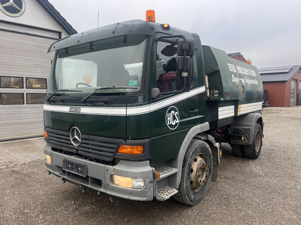 Mercedes Benz Atego - Ielu tīrīšanas mašīna: foto 2 Mercedes Benz Atego - Ielu tīrīšanas mašīna: foto 2