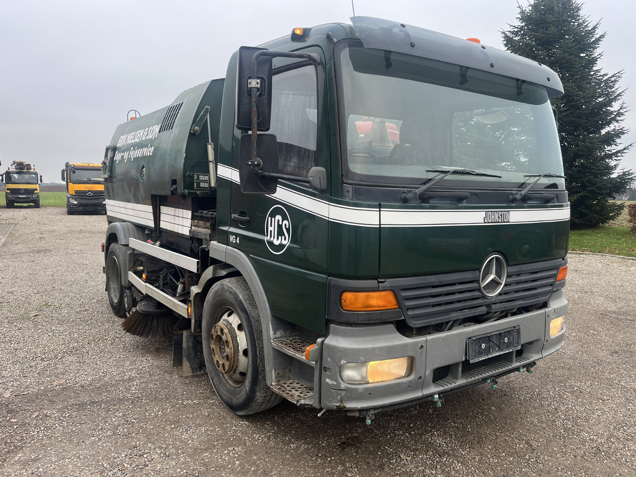 Mercedes Benz Atego - Ielu tīrīšanas mašīna: foto 3 Mercedes Benz Atego - Ielu tīrīšanas mašīna: foto 3