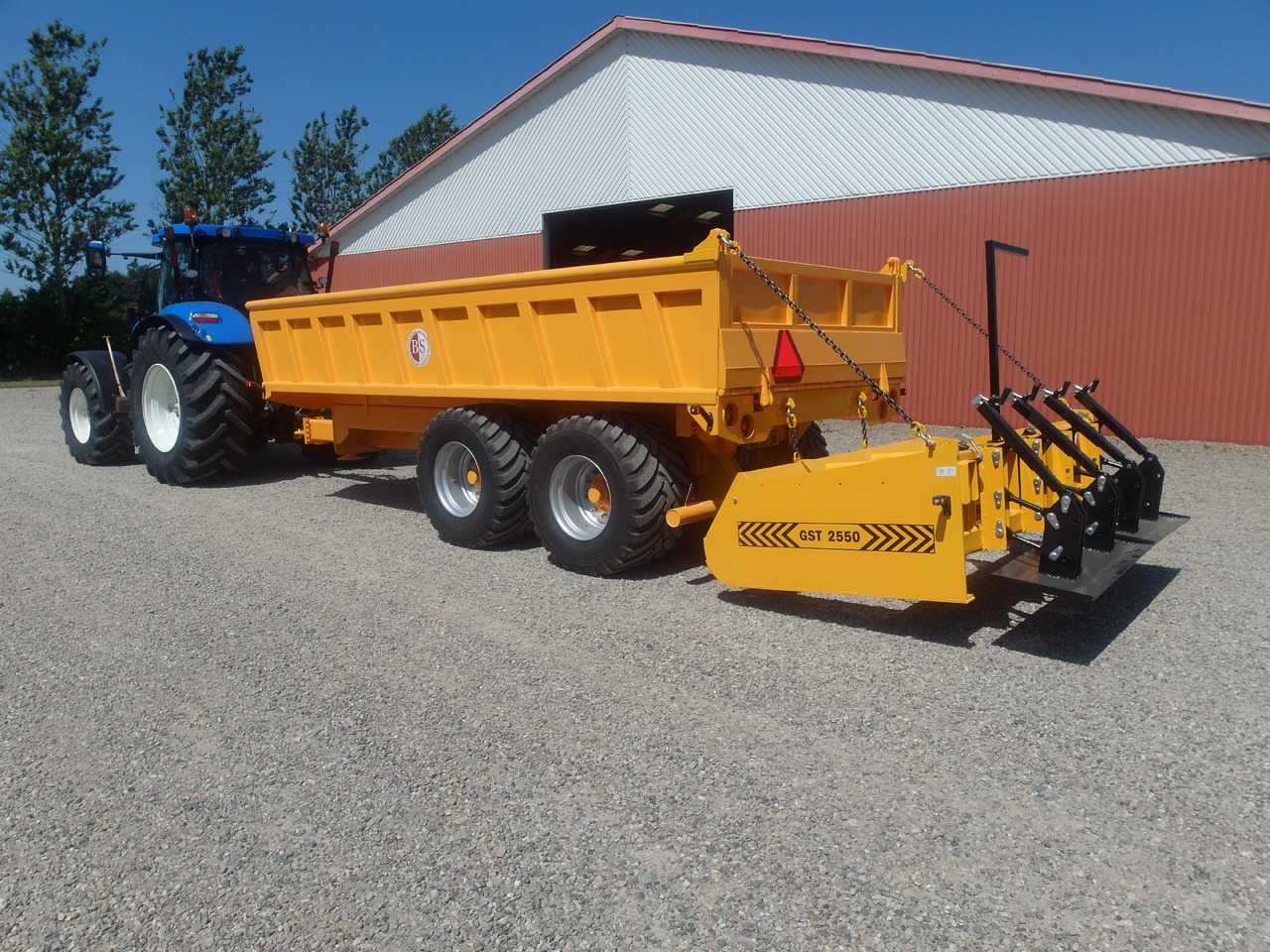 Jaunā Skrēperis GST  1500-3000  Gravel Road leveler box laying of gravel  for trucks and tractor: foto 11