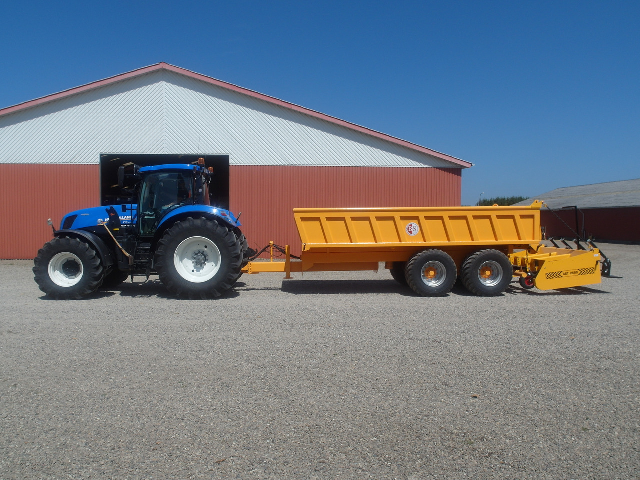 Jaunā Skrēperis GST  1500-3000  Gravel Road leveler box laying of gravel  for trucks and tractor: foto 10