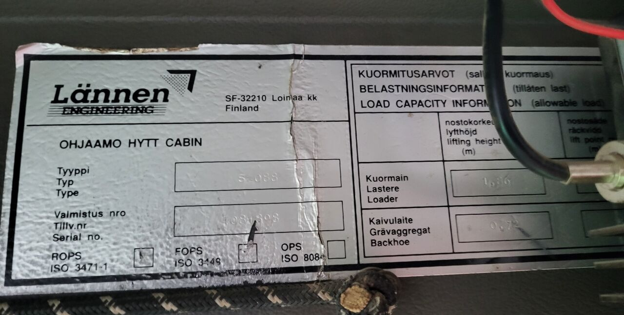 Ekskavators-iekrāvējs Lännen 860C: foto 20
