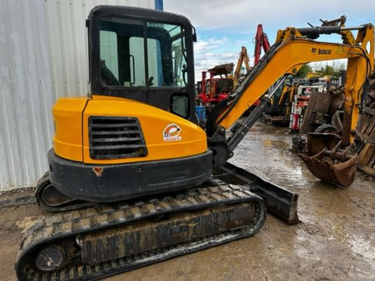 Bobcat E50 - Mini-ekskavators: foto 5 Bobcat E50 - Mini-ekskavators: foto 5