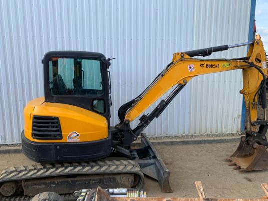 Bobcat E50 - Mini-ekskavators: foto 3 Bobcat E50 - Mini-ekskavators: foto 3