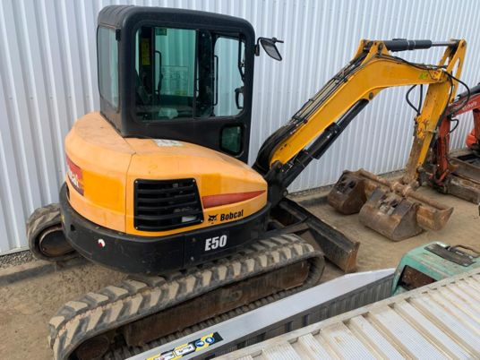 Bobcat E50EM - Mini-ekskavators: foto 4 Bobcat E50EM - Mini-ekskavators: foto 4