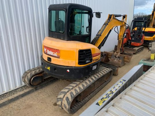 Bobcat E50EM - Mini-ekskavators: foto 3 Bobcat E50EM - Mini-ekskavators: foto 3