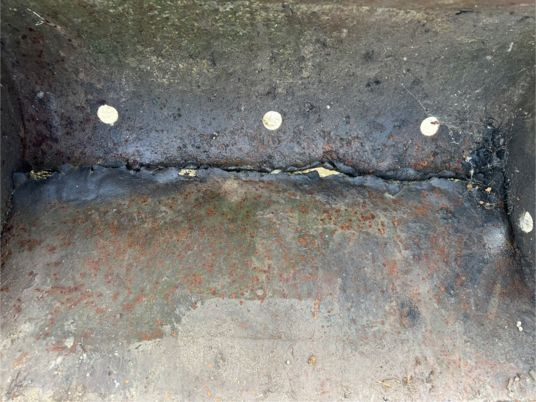 Ekskavatora kauss Godet de curage - axe 45 mm: foto 6