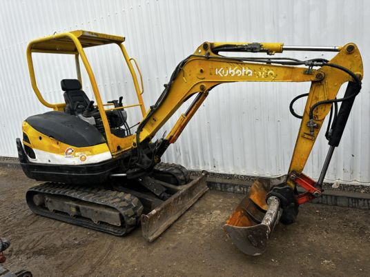 Kubota KX61-3 Canopy - Mini-ekskavators: foto 1 Kubota KX61-3 Canopy - Mini-ekskavators: foto 1
