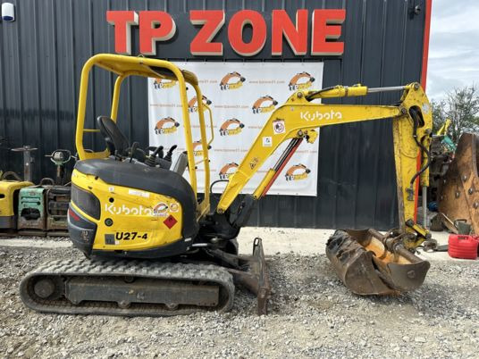 Kubota U27-4 à 19900€ HT - Mini-ekskavators: foto 1 Kubota U27-4 à 19900€ HT - Mini-ekskavators: foto 1