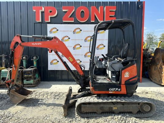 Kubota U27-4 à 20500 € HT - Mini-ekskavators: foto 4 Kubota U27-4 à 20500 € HT - Mini-ekskavators: foto 4