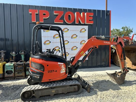 Kubota U27-4 à 20500 € HT - Mini-ekskavators: foto 1 Kubota U27-4 à 20500 € HT - Mini-ekskavators: foto 1