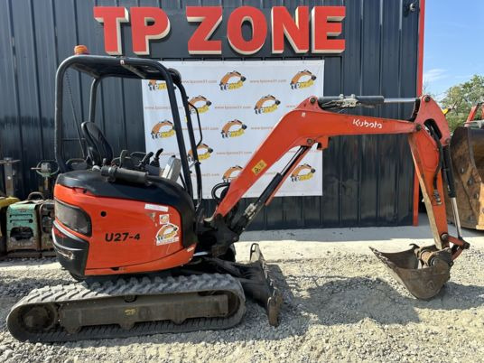 Kubota U27-4 à 20500 € HT - Mini-ekskavators: foto 3 Kubota U27-4 à 20500 € HT - Mini-ekskavators: foto 3