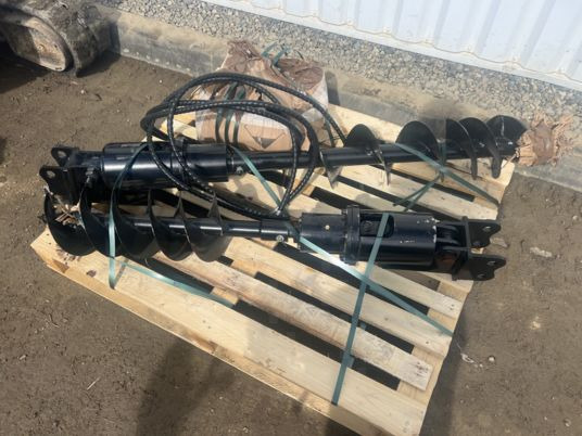 Tarière hydraulique pour minipelle 0,5T à 2T - Zemes urbis: foto 1 Tarière hydraulique pour minipelle 0,5T à 2T - Zemes urbis: foto 1