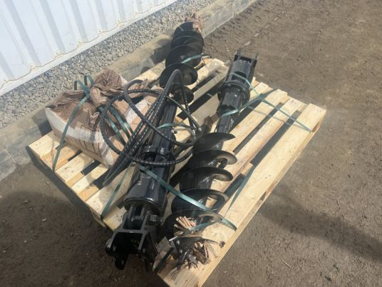 Tarière hydraulique pour minipelle 0,5T à 2T - Zemes urbis: foto 2 Tarière hydraulique pour minipelle 0,5T à 2T - Zemes urbis: foto 2