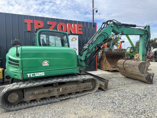 Terex TC125 à 39900 € HT - Kāpurķēžu ekskavators: foto 2 Terex TC125 à 39900 € HT - Kāpurķēžu ekskavators: foto 2