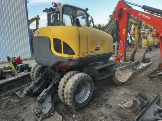 Wacker Neuson 9503-2 Volée variable - Riteņu ekskavators: foto 3 Wacker Neuson 9503-2 Volée variable - Riteņu ekskavators: foto 3