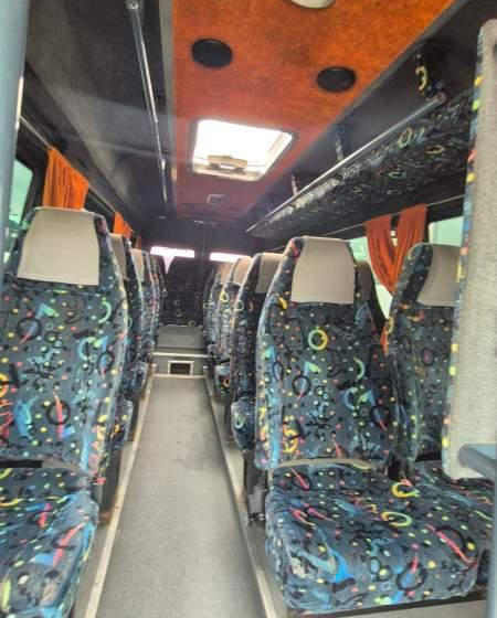Mercedes-Benz Sprinter 411CDI 20+8 - Mikroautobuss, Pasažieru furgons: foto 2 Mercedes-Benz Sprinter 411CDI 20+8 - Mikroautobuss, Pasažieru furgons: foto 2