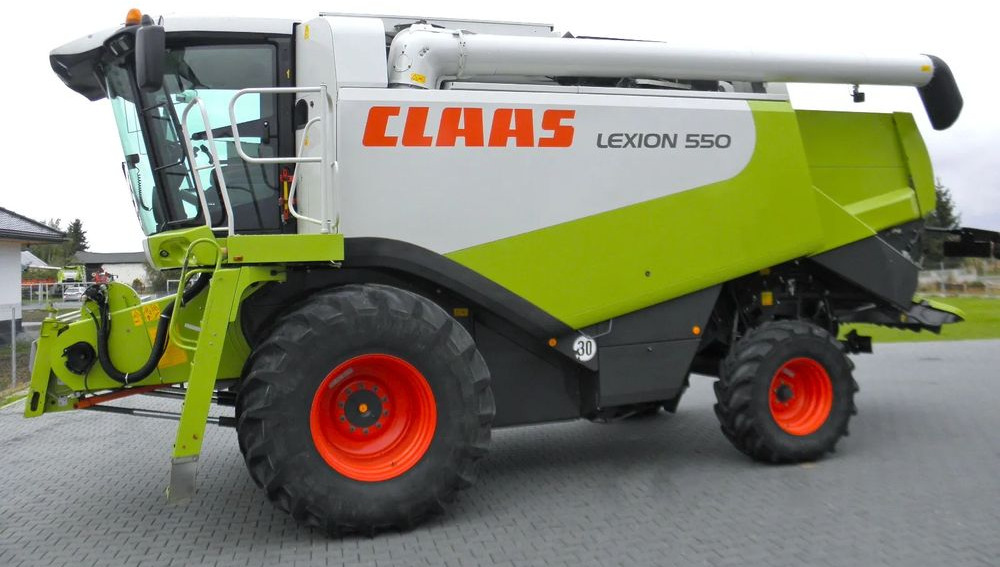 Claas Lexion 550 2005 Rok, heder V750, Najbogatsza Wersja, Nie Malowany, Stan Idealny - Labības kombains: foto 2 Claas Lexion 550 2005 Rok, heder V750, Najbogatsza Wersja, Nie Malowany, Stan Idealny - Labības kombains: foto 2