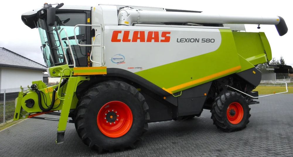 Claas Lexion 580 heder V900, Najbogatsza Wersja, Nie Malowany, Stan Bardzo Dobry - Labības kombains: foto 1 Claas Lexion 580 heder V900, Najbogatsza Wersja, Nie Malowany, Stan Bardzo Dobry - Labības kombains: foto 1