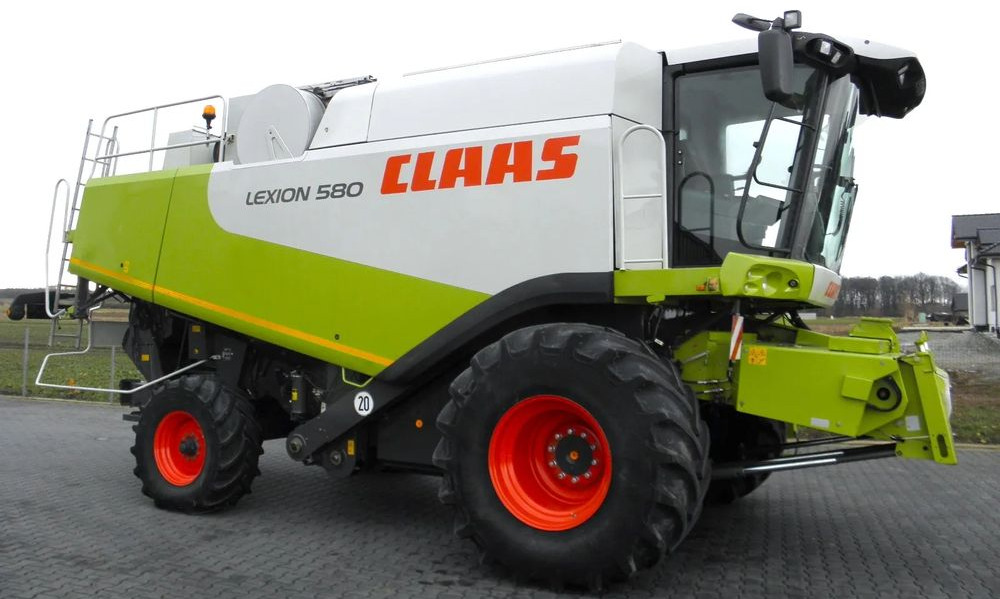 Claas Lexion 580 heder V900, Najbogatsza Wersja, Nie Malowany, Stan Bardzo Dobry - Labības kombains: foto 5 Claas Lexion 580 heder V900, Najbogatsza Wersja, Nie Malowany, Stan Bardzo Dobry - Labības kombains: foto 5