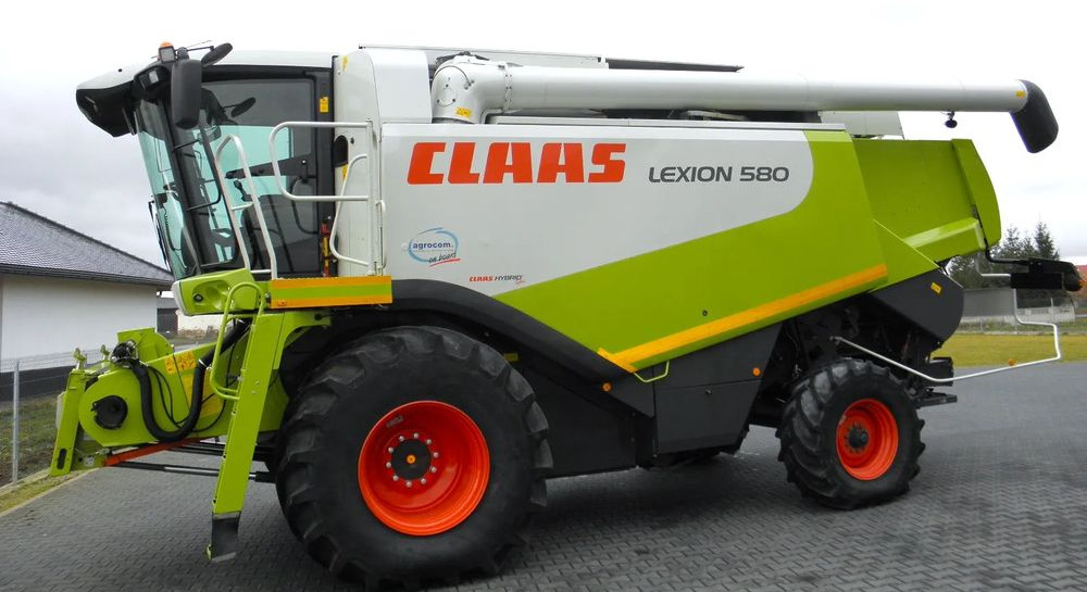 Claas Lexion 580 heder V900, Najbogatsza Wersja, Nie Malowany, Stan Bardzo Dobry - Labības kombains: foto 3 Claas Lexion 580 heder V900, Najbogatsza Wersja, Nie Malowany, Stan Bardzo Dobry - Labības kombains: foto 3