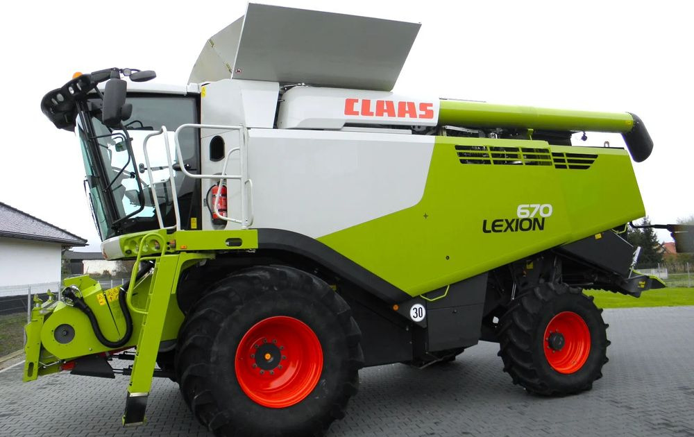 Claas Lexion 670 2019 Rok, Heder V 770, Najbogatsza Wersja, Nie Malowany, Stan Idealny - Labības kombains: foto 1 Claas Lexion 670 2019 Rok, Heder V 770, Najbogatsza Wersja, Nie Malowany, Stan Idealny - Labības kombains: foto 1