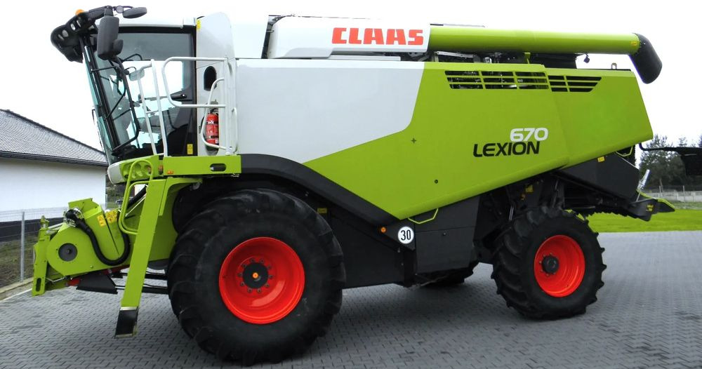 Claas Lexion 670 2019 Rok, Heder V 770, Najbogatsza Wersja, Nie Malowany, Stan Idealny - Labības kombains: foto 5 Claas Lexion 670 2019 Rok, Heder V 770, Najbogatsza Wersja, Nie Malowany, Stan Idealny - Labības kombains: foto 5