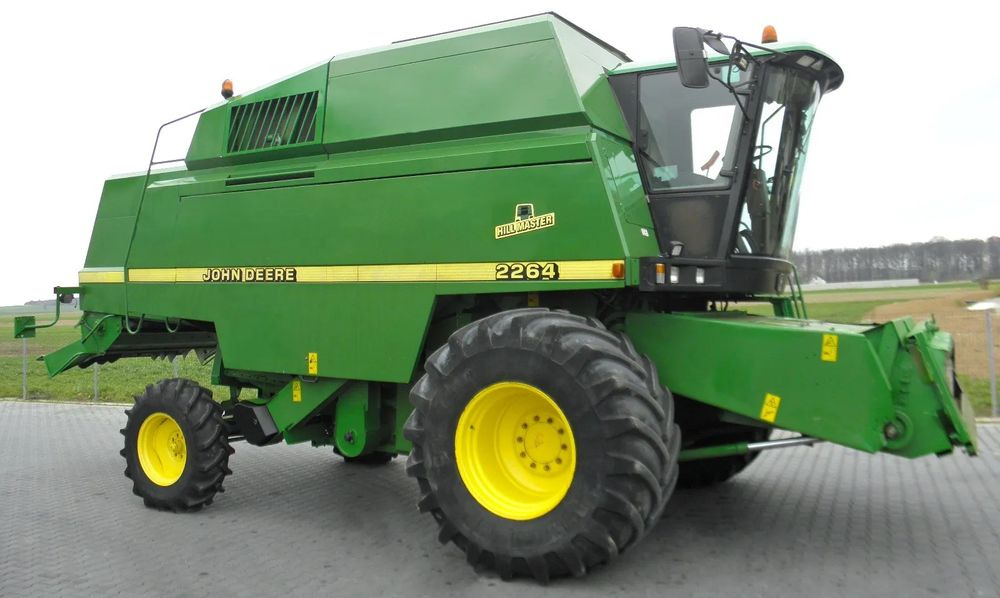 John Deere 2264 HM 1998 Rok, heder 6,1 m, Stol do rzepaku, Nie Malowany, Stan Bardzo Dobry - Labības kombains: foto 5 John Deere 2264 HM 1998 Rok, heder 6,1 m, Stol do rzepaku, Nie Malowany, Stan Bardzo Dobry - Labības kombains: foto 5