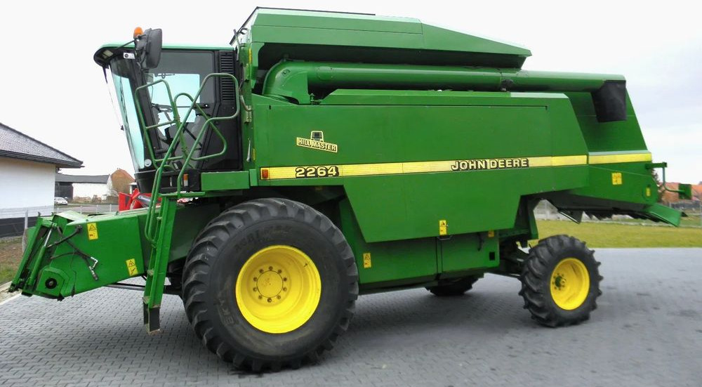 John Deere 2264 HM 1998 Rok, heder 6,1 m, Stol do rzepaku, Nie Malowany, Stan Bardzo Dobry - Labības kombains: foto 2 John Deere 2264 HM 1998 Rok, heder 6,1 m, Stol do rzepaku, Nie Malowany, Stan Bardzo Dobry - Labības kombains: foto 2