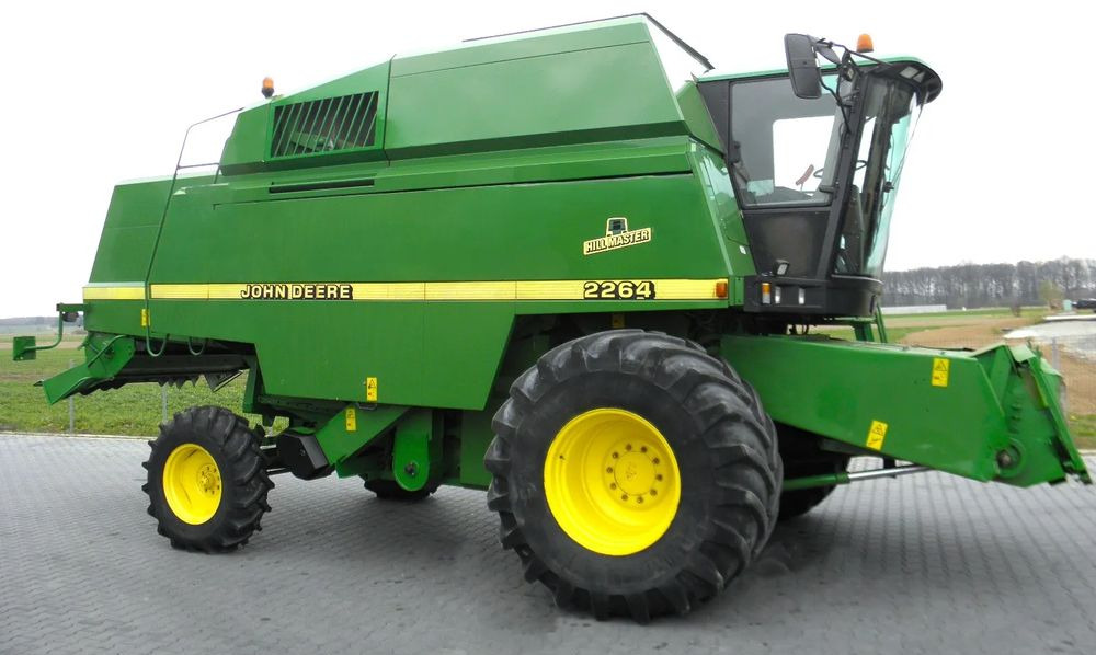 John Deere 2264 HM 1998 Rok, heder 6,1 m, Stol do rzepaku, Nie Malowany, Stan Bardzo Dobry - Labības kombains: foto 3 John Deere 2264 HM 1998 Rok, heder 6,1 m, Stol do rzepaku, Nie Malowany, Stan Bardzo Dobry - Labības kombains: foto 3