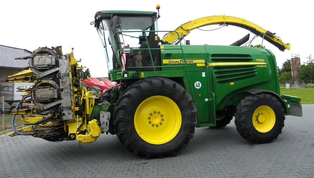 John Deere 7750 ProDrive 2008 Rok, +Kemper 375, +podbieracz do traw, Nie Malowany, Stan Bardzo Dobry - Lopbarības kombains: foto 2 John Deere 7750 ProDrive 2008 Rok, +Kemper 375, +podbieracz do traw, Nie Malowany, Stan Bardzo Dobry - Lopbarības kombains: foto 2