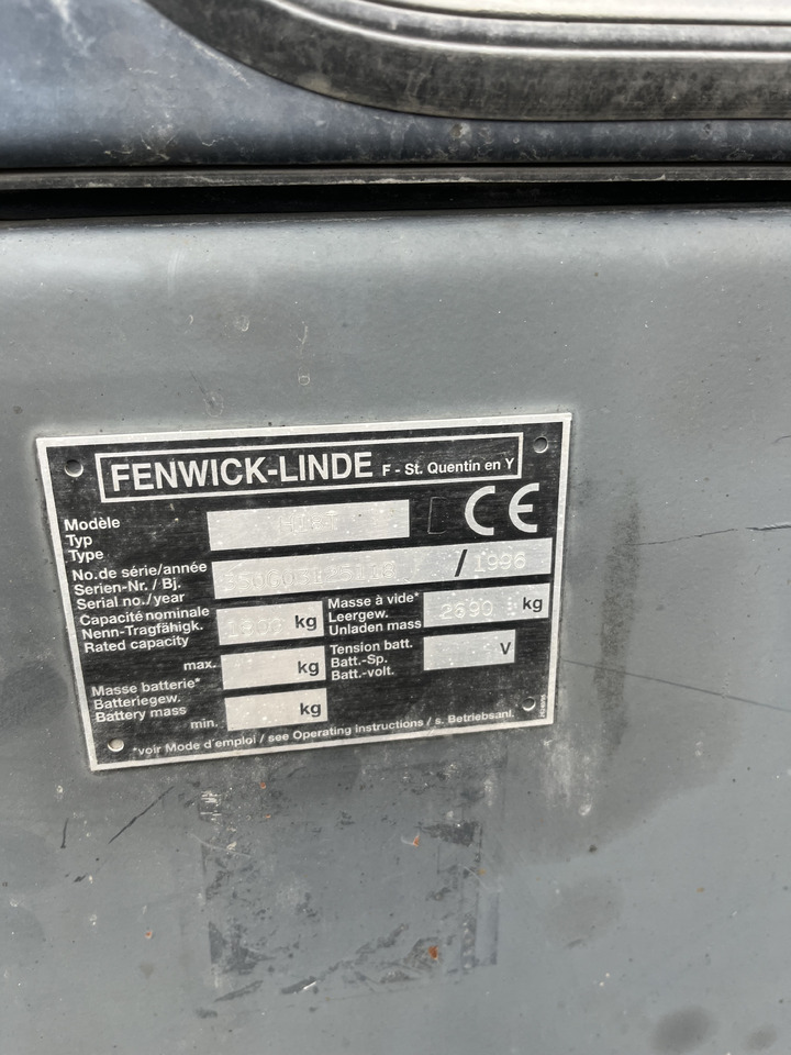 FENWICK H18 1t8 - Gāzes iekrāvējs: foto 3 FENWICK H18 1t8 - Gāzes iekrāvējs: foto 3