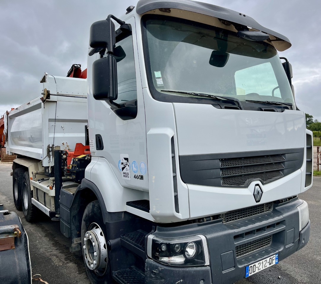 RENAULT Premium Lander 460dxi bibenne grue Palfinger pk16001 - Kravas automašīna pašizgāzējs, Kravas auto ar manipulatoru: foto 1 RENAULT Premium Lander 460dxi bibenne grue Palfinger pk16001 - Kravas automašīna pašizgāzējs, Kravas auto ar manipulatoru: foto 1