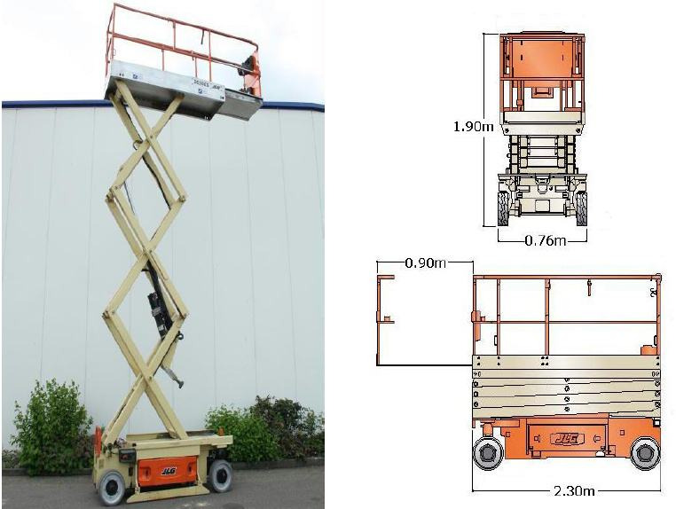 JLG 3246 - Šķērveida pacēlājs: foto 1 JLG 3246 - Šķērveida pacēlājs: foto 1