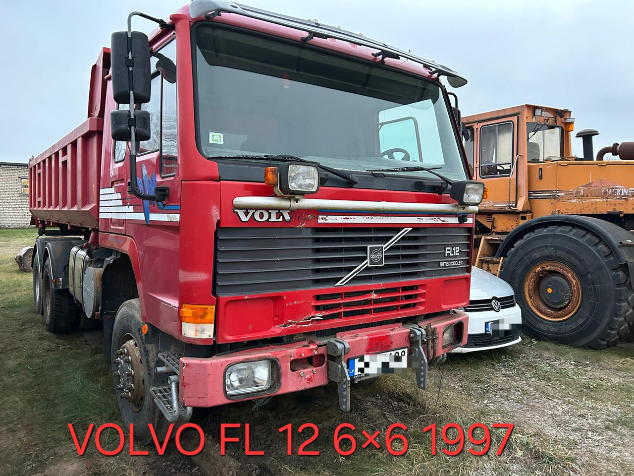 VOLVO FL 12 6x6 - Kravas automašīna pašizgāzējs: foto 2 VOLVO FL 12 6x6 - Kravas automašīna pašizgāzējs: foto 2