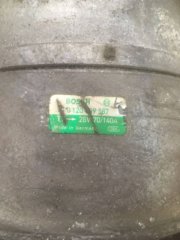 Bosch Lichtmaschine 140A Bosch 0120689587 / 0120689574 / 0120689571 0120689536 M - Ģenerators - Autobuss: foto 2 Bosch Lichtmaschine 140A Bosch 0120689587 / 0120689574 / 0120689571 0120689536 M - Ģenerators - Autobuss: foto 2