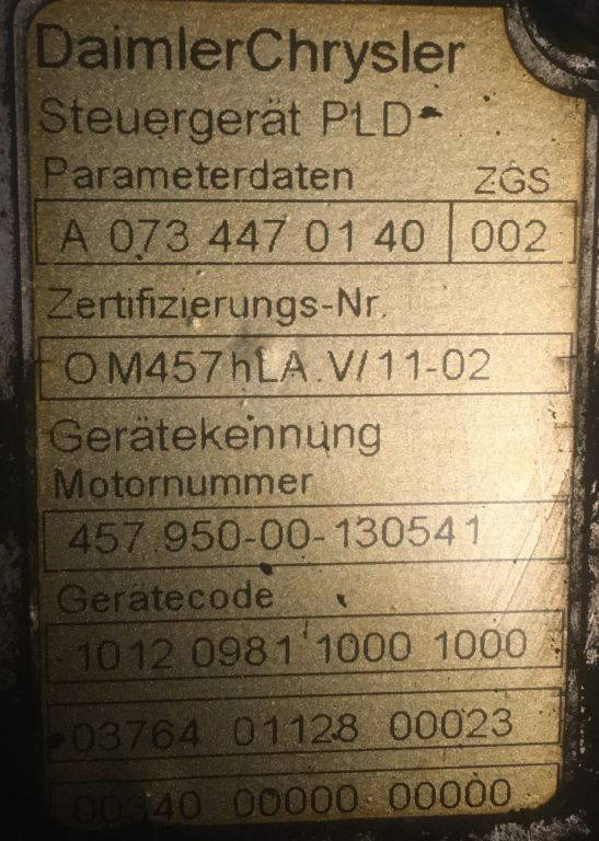 Mercedes-Benz Mercedes Motor OM 457 HLA Citaro Euro 5 OM457HLA Claas Setra Krone - Dzinējs - Autobuss: foto 4 Mercedes-Benz Mercedes Motor OM 457 HLA Citaro Euro 5 OM457HLA Claas Setra Krone - Dzinējs - Autobuss: foto 4