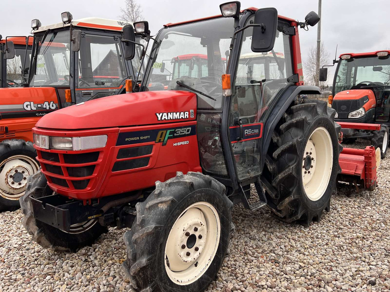 Yanmar AF350 Hi speed - Mini traktors: foto 1 Yanmar AF350 Hi speed - Mini traktors: foto 1