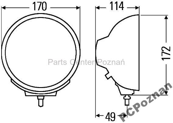 Hella HALOGEN LED HELLA LUMINATOR COMPACT CHROMIUM CELIS 1517076 - Tuvās gaismas: foto 2 Hella HALOGEN LED HELLA LUMINATOR COMPACT CHROMIUM CELIS 1517076 - Tuvās gaismas: foto 2