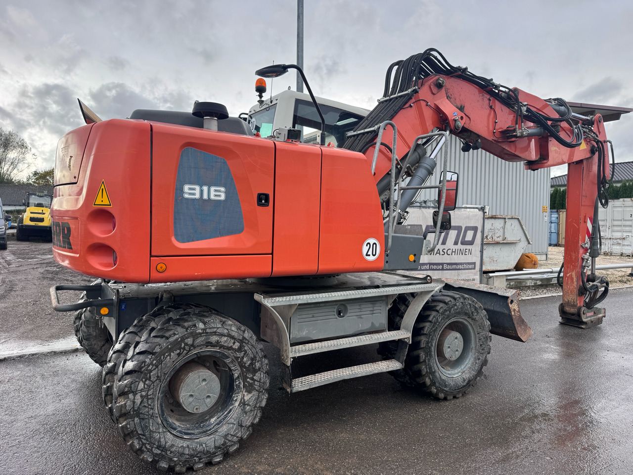 Riteņu ekskavators LIEBHERR A 916 Litronic: foto 6