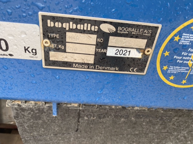 BOGBALLE M45 - Minerālmēslu izkliedētājs: foto 4 BOGBALLE M45 - Minerālmēslu izkliedētājs: foto 4