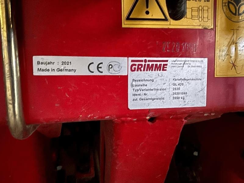 GRIMME GL420 - Kartupeļu stādāmā mašīna: foto 5 GRIMME GL420 - Kartupeļu stādāmā mašīna: foto 5