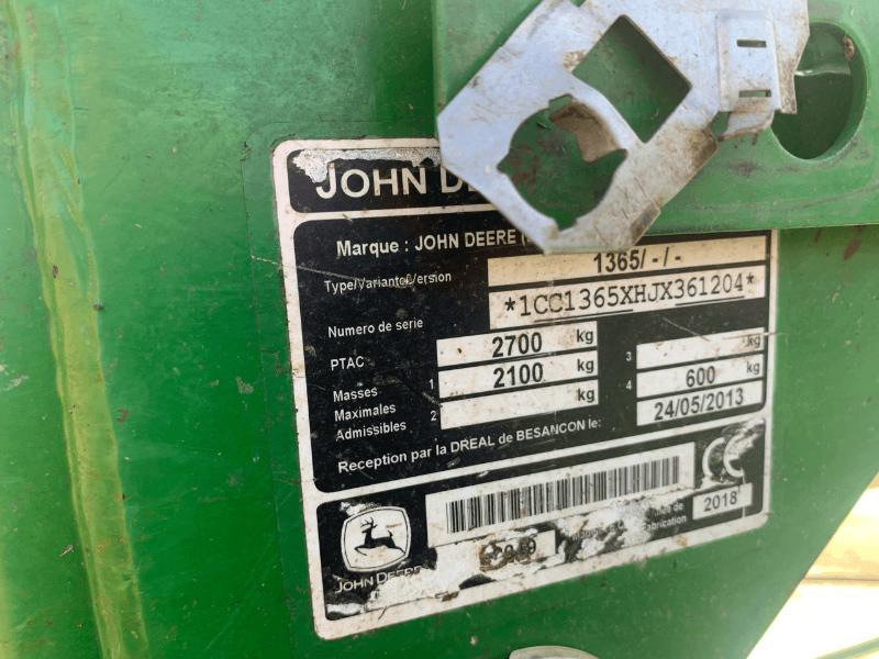 JOHN DEERE FCA1365 - Pļāvējs: foto 3 JOHN DEERE FCA1365 - Pļāvējs: foto 3