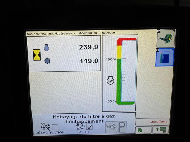 Labības kombains JOHN DEERE T660: foto 8