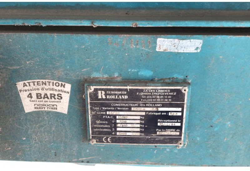 ROLLAND RS6835 - Lauksaimniecības piekabe-pašizgāzējs: foto 3 ROLLAND RS6835 - Lauksaimniecības piekabe-pašizgāzējs: foto 3