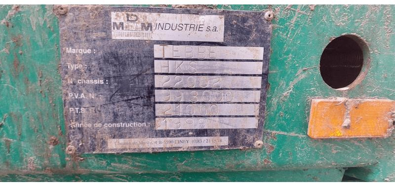 TEBBE HKS - Organisko mēslu izkliedētājs: foto 5 TEBBE HKS - Organisko mēslu izkliedētājs: foto 5