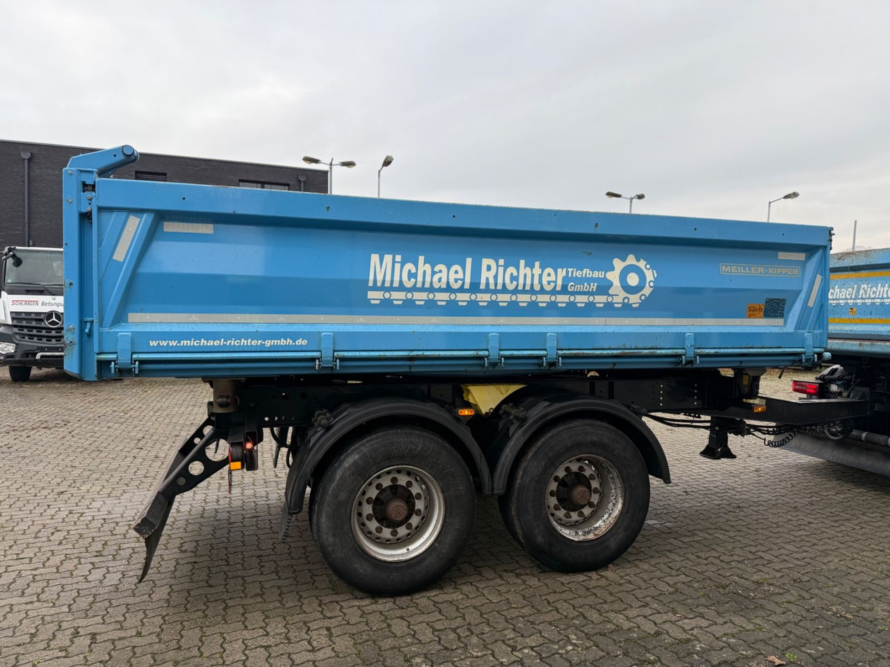 Meiller MZDA 18/23 kippanhänger - Piekabe pašizgāzējs: foto 2 Meiller MZDA 18/23 kippanhänger - Piekabe pašizgāzējs: foto 2