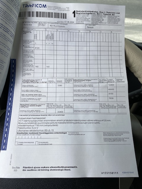 Renault Magnum 460 Dxi iShift līzingu Renault Magnum 460 Dxi iShift: foto 30